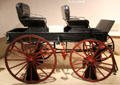 Platform spring wagon at Arizona History Museum. Tucson, AZ.