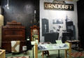 Display of artifacts from former Hotel Orndorff at Arizona History Museum. Tucson, AZ.