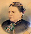 Photo of Elvira Suarez de Carrillo, second wife of Leopoldo Carrillo at Sosa-Carrillo-Frémont House. Tucson, AZ.