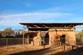 Adobe ruins of original Fort Lowell hospital which once had 13 rooms & 60 beds. Tucson, AZ