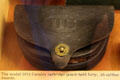 U.S. Army Cavalry cartridge pouch at Fort Lowell Museum. Tucson, AZ.
