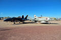 Fighter jets at Pima Air & Space Museum. Tucson, AZ.