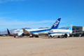 Boeing Dreamliner 787-8 & Boeing 737-300 at Pima Air & Space Museum. Tucson, AZ.