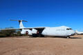Lockheed Starlifter C-141B transport at Pima Air & Space Museum. Tucson, AZ.