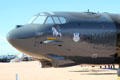 Nose of Boeing Stratofortress B-52G bomber at Pima Air & Space Museum. Tucson, AZ.