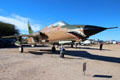 Republic Thunderchief F-105G jet fighter at Pima Air & Space Museum. Tucson, AZ.