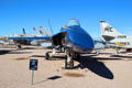 McDonnell Douglas F/A-18A fighter bomber Hornet at Pima Air & Space Museum. Tucson, AZ.