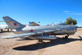 Mikoyan-Gurevich Fresco D MiG-17PF fighter jet at Pima Air & Space Museum. Tucson, AZ.
