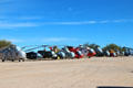 Collection of helicopters at Pima Air Museum. Tucson, AZ