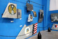 Insignia art panels removed from various U.S. military aircraft at Pima Air Museum. Tucson, AZ.