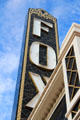 Fox Tucson Theater sign. Tucson, AZ.