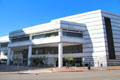 Facade of Joel D. Valdez Library of Tucson Pima Public Library. Tucson, AZ.