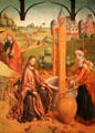 Christ & the Samaritan Woman painting by Fernando Gallego at University of Arizona Museum of Art. Tucson, AZ.