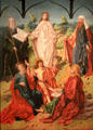 Transfiguration painting by Maestro Bartolomé & workshop at University of Arizona Museum of Art. Tucson, AZ.