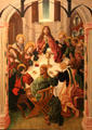 Last Supper painting by Maestro Bartolomé & workshop at University of Arizona Museum of Art. Tucson, AZ.