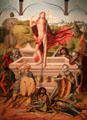 Resurrection painting by Maestro Bartolomé & workshop at University of Arizona Museum of Art. Tucson, AZ