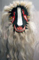 Yaqui native Pahkola canine mask from Sonoran coast Mexico at Arizona State Museum. Tucson, AZ.