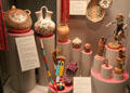 Contemporary Hopi native pottery & other arts at Arizona State Museum. Tucson, AZ.