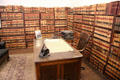 Contents of Cochise County Attorney's office at Tombstone Courthouse Museum. Tombstone, AZ.