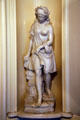 Marble nymph statue in entryway of California Governor's Mansion. Sacramento, CA.