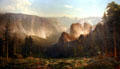 Yosemite Great Canyon by Thomas Hill at Crocker Art Museum. Sacramento, CA.