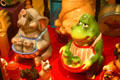 Elephant & frog comical pottery in shop in Old Sacramento. Sacramento, CA.