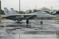 Navy jet fighter at Aerospace Museum of California. Sacramento, CA.