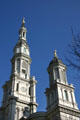 Towers of Cathedral of the Blessed Sacrament. Sacramento, CA.