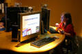 Tech Museum of Innovation young visitor creates website. San Jose, CA.