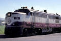 Napa Valley wine train carries tourists for day trips to various wineries. CA.