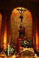 High altar of Santa Barbara Mission. Santa Barbara, CA.