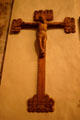 Santa Ines Mission crucifix from Mexico. Solvang, CA.