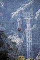 Pylons of Palm Springs Aerial Tramway. CA.