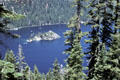Emerald Bay of Lake Tahoe. CA