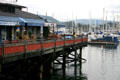 Restaurant on pier of fisherman's wharf. Monterey, CA.