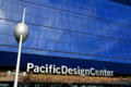 Pacific Design Center sign & plantings. Hollywood, CA.