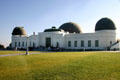 Griffith Observatory domes. Los Angeles, CA.