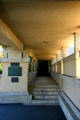 Breezeway leading to Wright's Hollyhock House. Los Angeles, CA