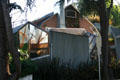 Frank O. Gehry house modernizes a Colonial Dutch original with mix of metals & woods. Santa Monica, CA.
