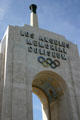 Memorial Coliseum in Exhibition Park site of the 1932 & 1984 Olympic Games. Los Angeles, CA.