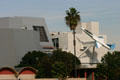 Detail of California Aerospace Museum building. Los Angeles, CA.