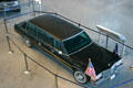 Reagan's presidential Cadillac limousine at Reagan Museum. Simi Valley, CA.