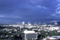 Skyline from Century City west. Los Angeles, CA.