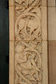 Carvings around entrance of Glorya Kaufman Hall. Los Angeles, CA.