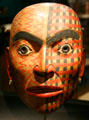 Tsimshian mask from British Columbia at Fowler Museum. Los Angeles, CA.