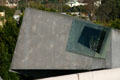 Blockhouse-like skylights of Eric Owen Moss-designed building. Culver City, CA.