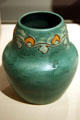 Arequipa Pottery vase by Frederick Hurten Rhead at LACMA. Los Angeles, CA.