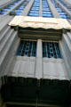 Facade of Dominguez-Wilshire Building. Los Angeles, CA.