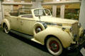 Packard Super Eight Phaeton used by Juan & Evita Peron of Argentina at Petersen Automotive Museum. Los Angeles, CA.
