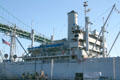 S.S. Lane Victory, 10,000 ton World War II cargo ship operated by U.S. Merchant Marine Veterans. San Pedro, CA.